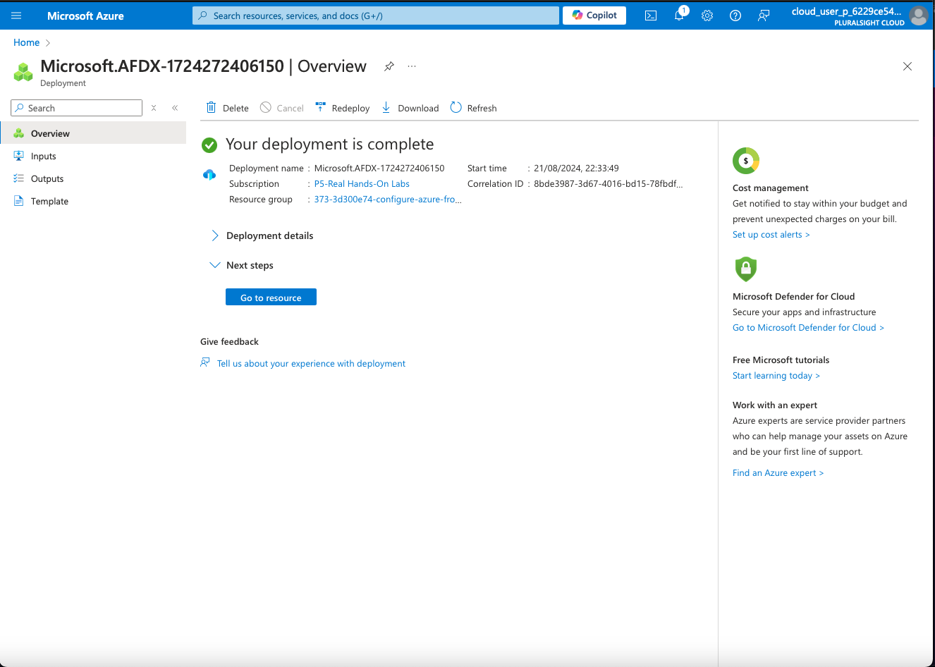 Configure Azure Front Door